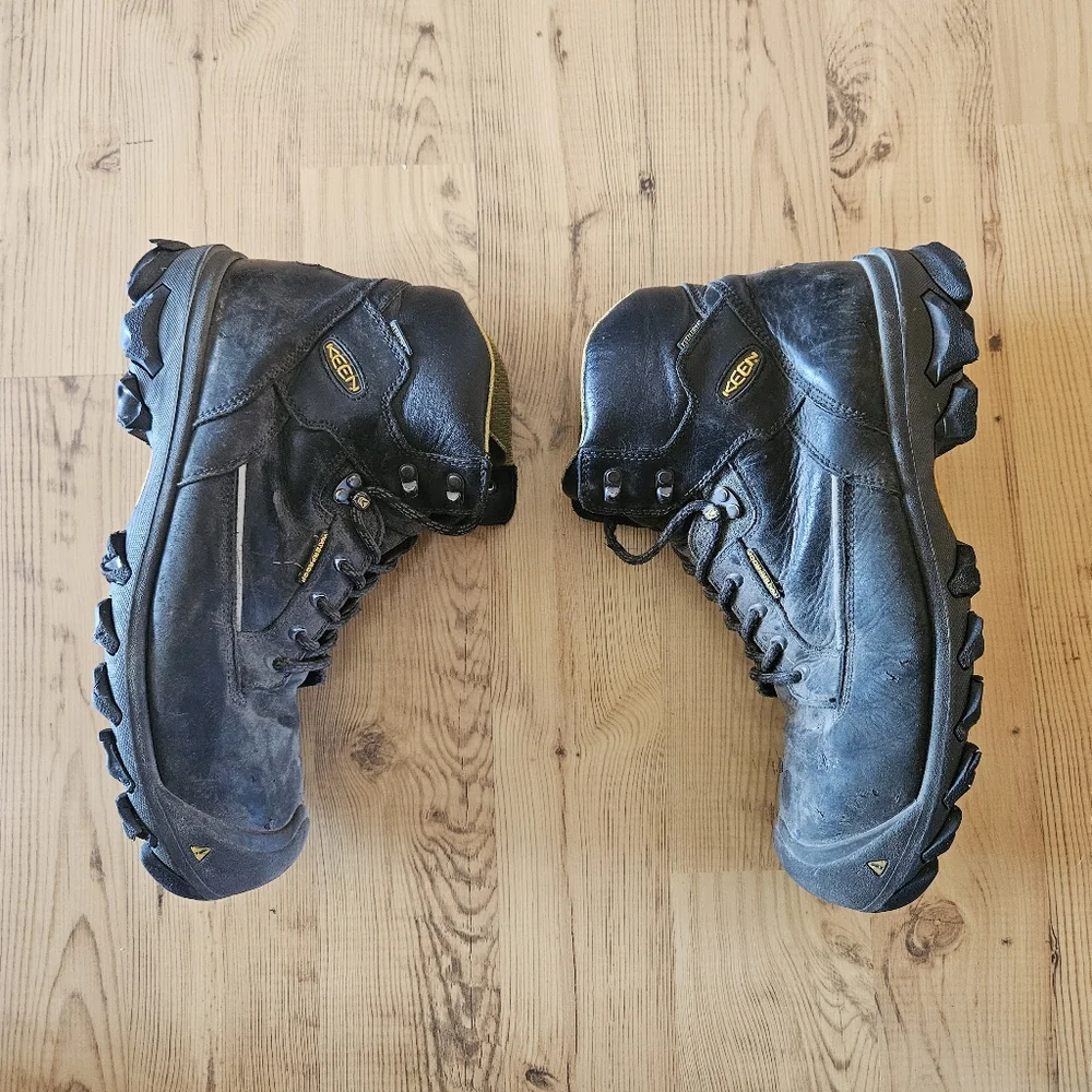 Keen Men's Steel Toe Leather Boots - Picture 2 of 9